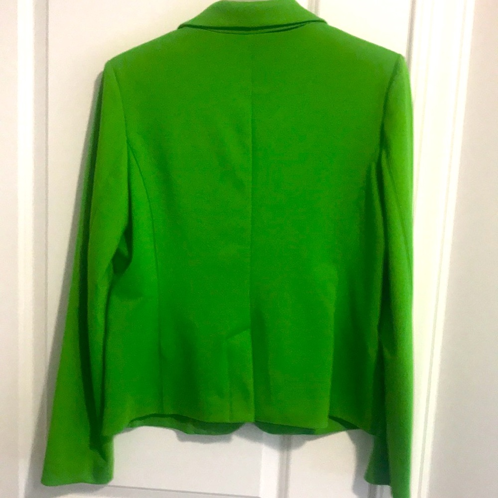 GAP Bright Green Women's Blazer - Picture 4 of 4